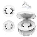 Meylora Magnetic Lashes,Magnetic Lashes,Magnetic Eyelashes with Applicator,Reusable Magnet Eyelashes without Eyeliner Natural Look No Glue Needed (Simple+Iris)