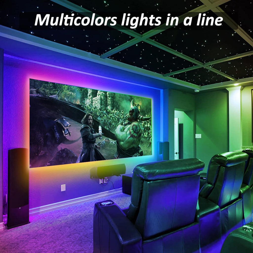 USB RGB LED Strip Lights with Remote
