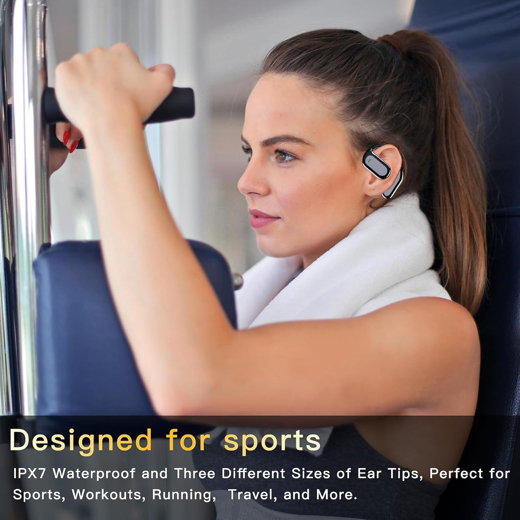 Ear-Hook Wireless Earbuds with 50H Playtime