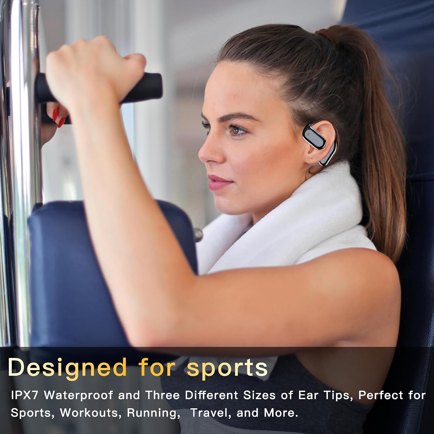 Ear-Hook Wireless Earbuds with 50H Playtime