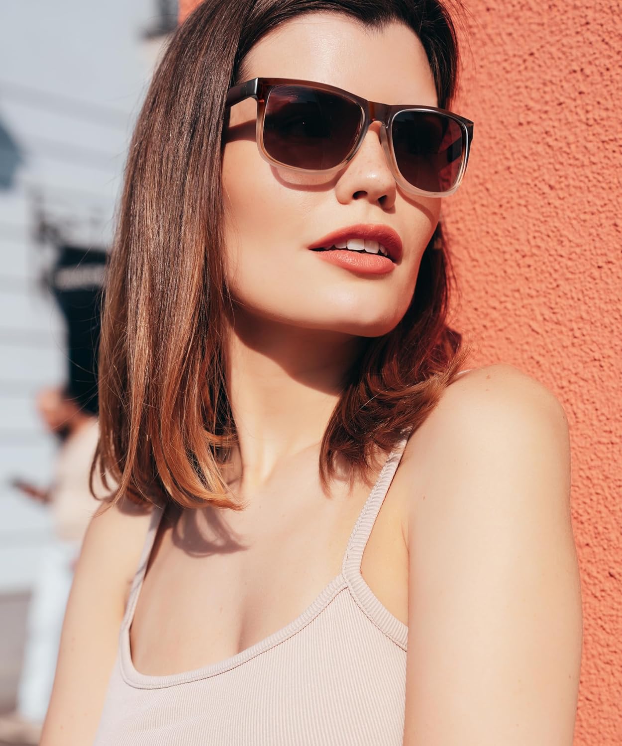 Oversized Polarized Sunglasses for Women