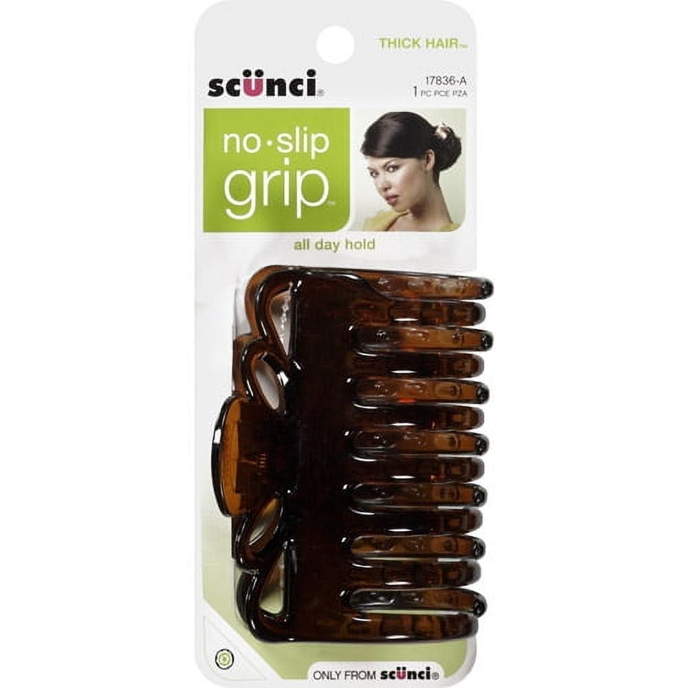 Extra-Large No-Slip Claw Clip – Tortoise Shell
