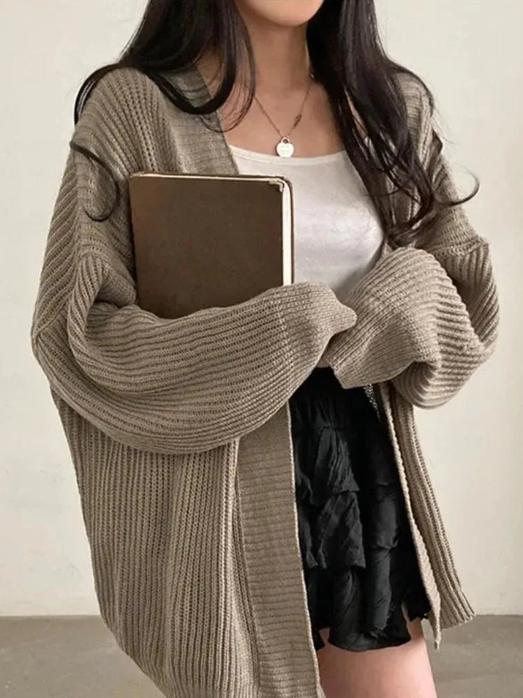Oversized Cardigan Sweater for Women